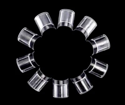 COLOR YOUR NAILS 10 Aquarium Tips. Nagelspitzen der besonderen Art, Clear.