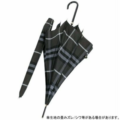 BURBERRY Japan Walking Stick Trafalgar Check Long Umbrella With