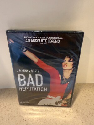 NEW SEALED - BAD REPUTATION (DVD) Joan Jett, Documentary, Biography ...