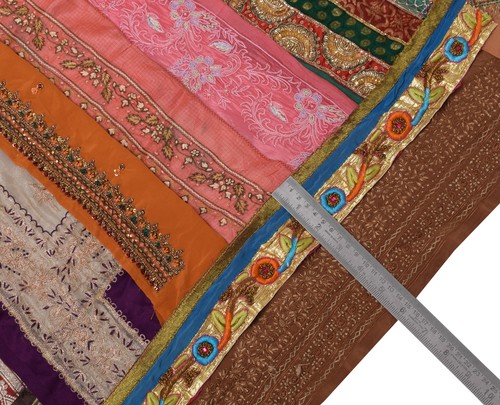 Sushila Vintage 22 Pieces Assorted Lot of Remnant Border Trim Craft Sewing Lace - Picture 5 of 7