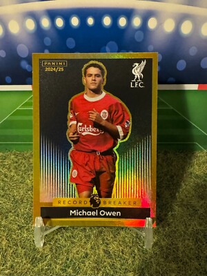 Panini Premier League Sticker 2025 Record Breaker Michael Owen