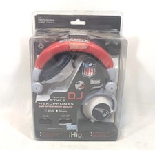 NFL New England Patriots DJ Style Headphones iPod Iphone Wired Swivel