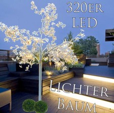 LED Leuchtbaum Ahorn Licherbaum Innen Außen Deko 2,5M Baum Lampen Lichterkette