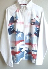 Women's Adidas USA Volleyball Full-Zip Warm-Up Jacket L Tall NWT