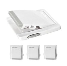 Eco-Baby Sliding Door Lock 4 Child Proof Safety Locks for Glass Doors Grey