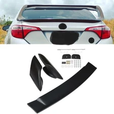 LABLT Black Mug Style Stand Up For Toyota Corolla Trunk Spoiler Wing 2014-2020