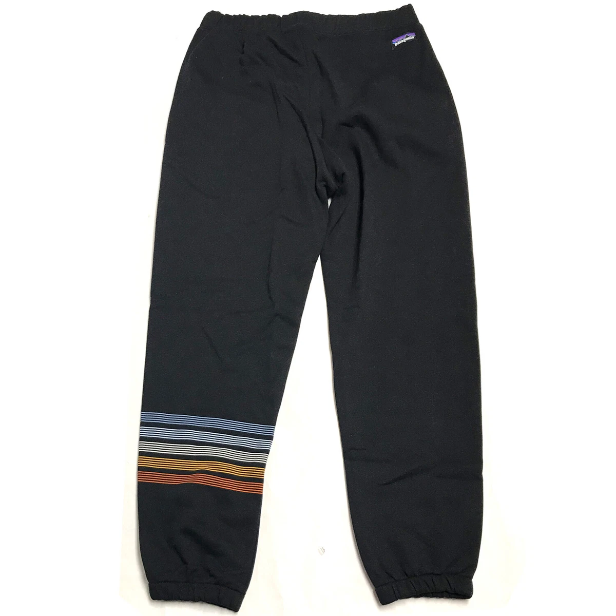 Patagonia Mens - Line Logo Ridge Stripe Uprisal Sweatpants - Ink