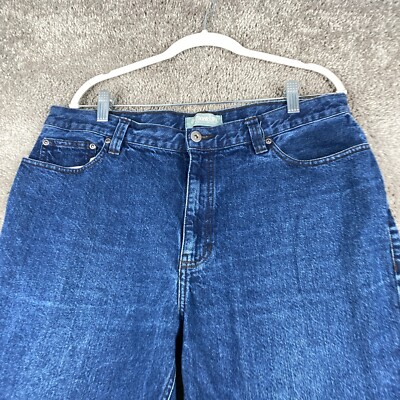 Outdoor Life Relaxed Fit Straight Leg Jeans Men's 36x30 Blue Dark