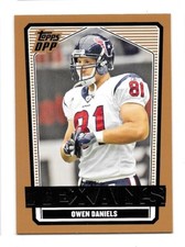 2007 Topps DPP Football Owen Daniels Texans #81 NRMT