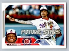 2023 Topps Future Stars CJ Abrams #35 Washington Nationals