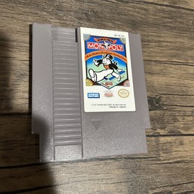 Monopoly  Nintendo NES BOX Set CIB manual And Poster TESTED