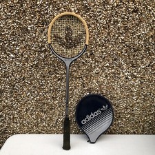 Vintage Adidas Squash Racket With Head Cover - 69cm *Sold As Seen*