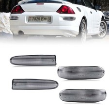 4x Clear Lens Front Rear Turn Signal Lights For 2000-2002 Mitsubishi Eclipse 4x Clear Lens Front Rear Turn Signal Lights For 2000-2002 Mitsubishi Eclipse
