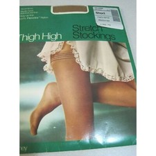 RARE Vintage Thigh Highs GAYMODE Stretch Stockings Short NIP Hosiery U.S.A.