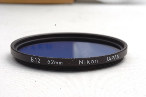 @ SakuraDo Camera @ Mint! @ Nikon Screw-In Mount B12 Blue 62mm Lens Filter - Picture 2 of 8