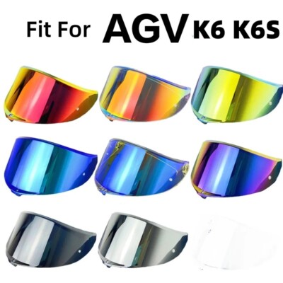 Helmet Visor Lens Shield Glasses Fit For AGV K6 K6S Motorcycle Helmet