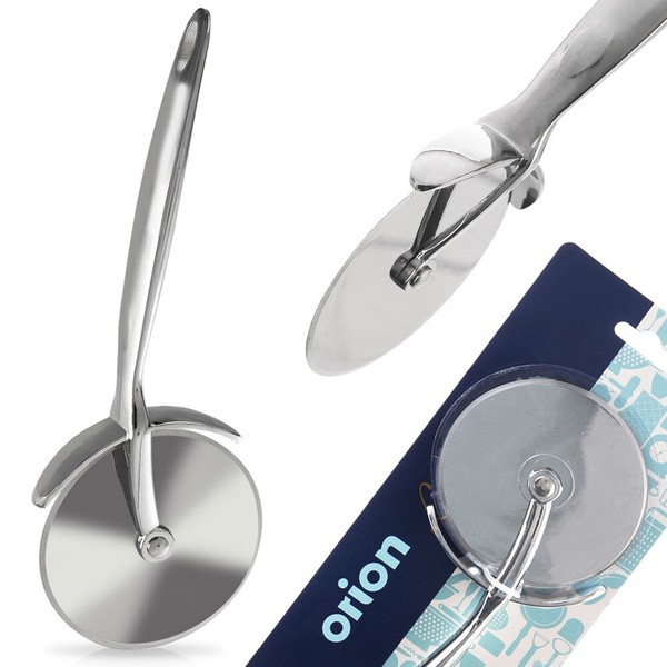 Pizzamesser TeigräDchen Pizzaschneider Aus Hochwertigem Metall Rund Luxy 20 Cm-image