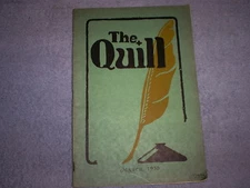 1930 Mar. Edition of Des Moines (Iowa) East High The Quill Periodical  - Nice!