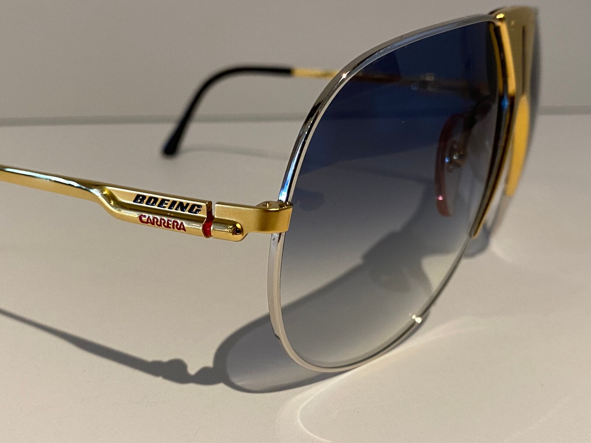NOS 1980s Vintage Boeing by Carrera 5701 41 gold/silver grd NOS 1980s Vintage Boeing by Carrera 5701 41 gold/silver grd