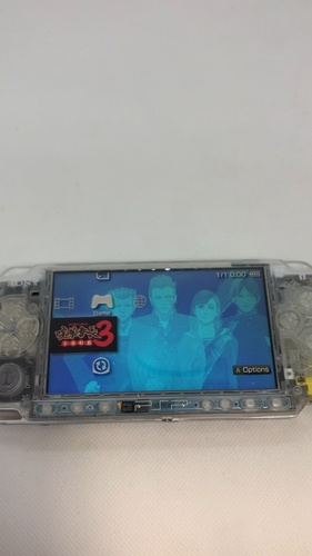 Sony PSP 3000 System w/ Charger Clear color Region Free Import Custom - Video 1 of 1