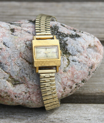 Edle alte Armbanduhr Damen BULER 17 jewels Swiss made