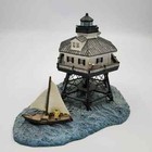 New Listing1996 Harbour Lights Lighthouse #187 Middle Bay, Al W/Box & Coa #2614
