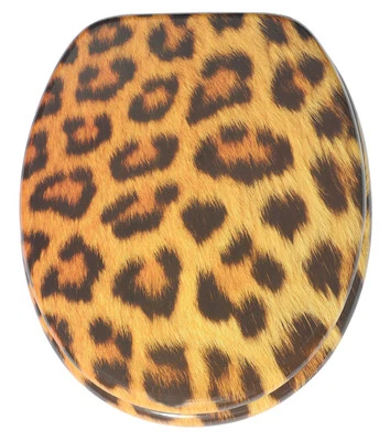 SANILO SEDILE WC COPRI WC COPRI WC COPRI WC COPRI WC PELLICCIA DI LEOPARDO
