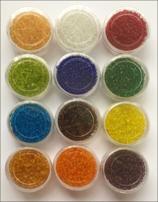 3er Pack 12 Glitzertöpfe verschiedene Metallic Farben Kinder Aktivität