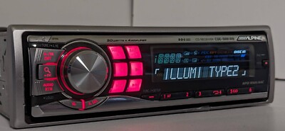 ALPINE CDE-9881RB CD MP3 WMA CD RECEIVER CAR RADIO 4 X 50WATTS | eBay