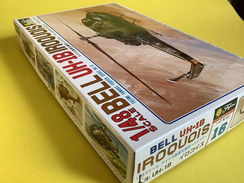Fujimi 1:48 Scale Bell UH-1B IROQUOIS Plastic Helicopter Model Kit - Image 3 of 4