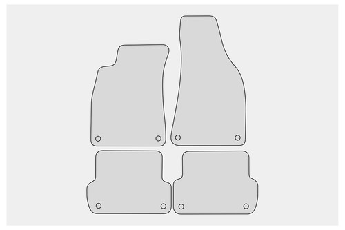 Premium Tapis de Sol Convient pour Audi A4 8E B6 B7 Avant Combi Soude Année Fab. - Bild 9 von 9