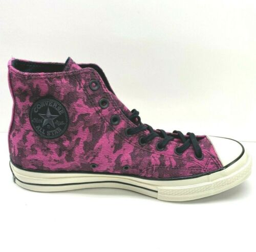 Converse Size 11.5  Fuchsia Camo High Top Sneakers New Mens Shoes