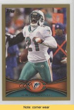 2012 Topps Gold 755/2012 Vontae Davis #371 READ 0af