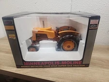 Minneapolis Moline Highly Detailed Four Star Super Gas Tractor 1/16