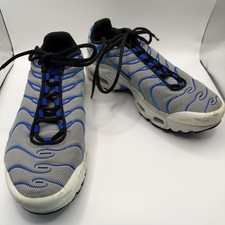 Nike Air Max Plus TN Men's Low Top Lace Up Sneakers Gray Blue Black Mesh 5