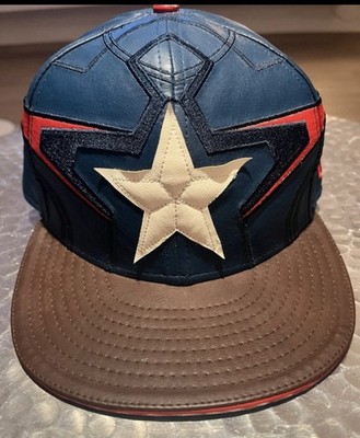 New Era Captain America Age of Ultron Amor Big Face 59Fifty Fitted Cap