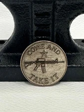 Come and Take It w/AR Logo Hobo Nickel – US Quarter Dollar Coin