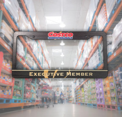 Costco ''Executive Member'' License Plate Frame