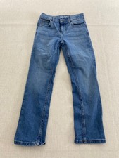 Wonder Nation Jeans Boys 10 Elastic Waistband Flat Front Button Zip Closure