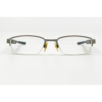 Oakley Double Tap Eyeglasses Brushed Chrome Semi Rimless OX3123-0451 51-18-140