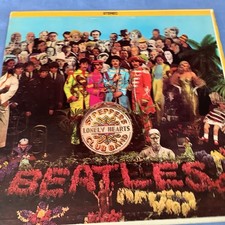 The Beatles Sgt Pepper's Lonely Hearts Club Band Vinyl LP 1967 Capitol SMAS-2653