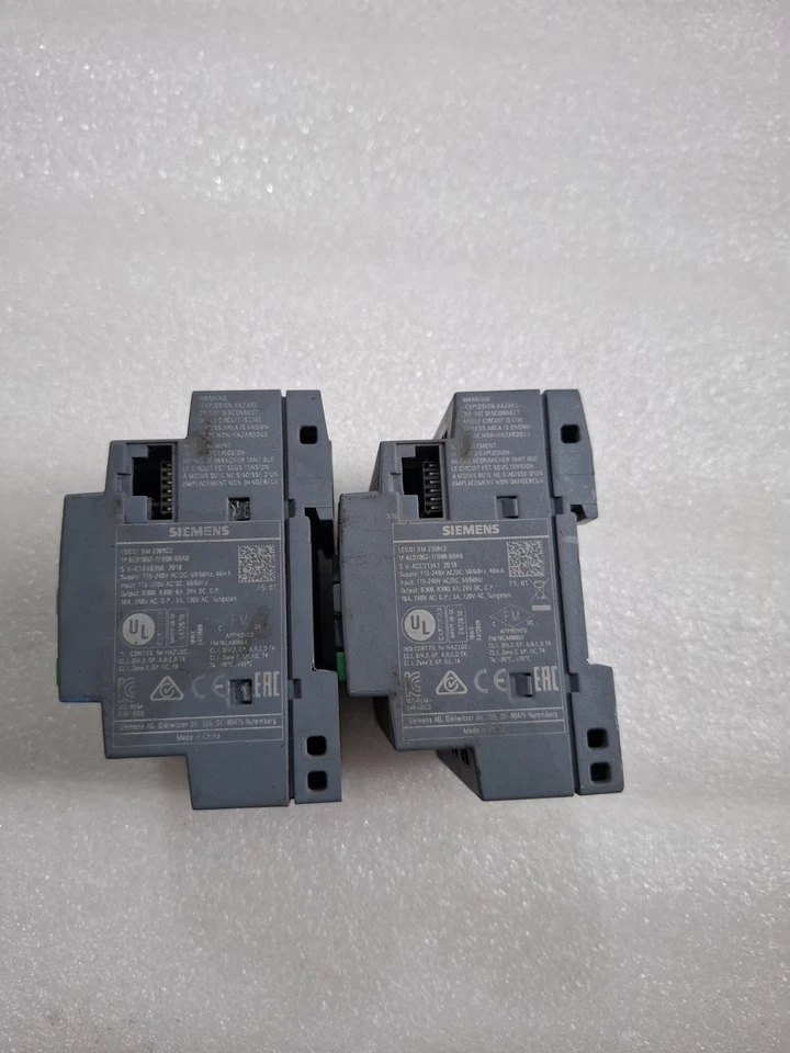 2x6ED1052-1FB08-0BA0 SIEMENS LOGO BM 230RCE PARA PIEZAS 6ED10521FB080BA0 ENVÍ... - Imagen 2 de 4