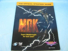 MDK: THE OFFICIAL STRATEGY GUIDE By Bart Farkas - FREE SHIPPING