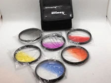 Ultimaxx 77mm Professional Gradual Color 6-Piece Filter Kit