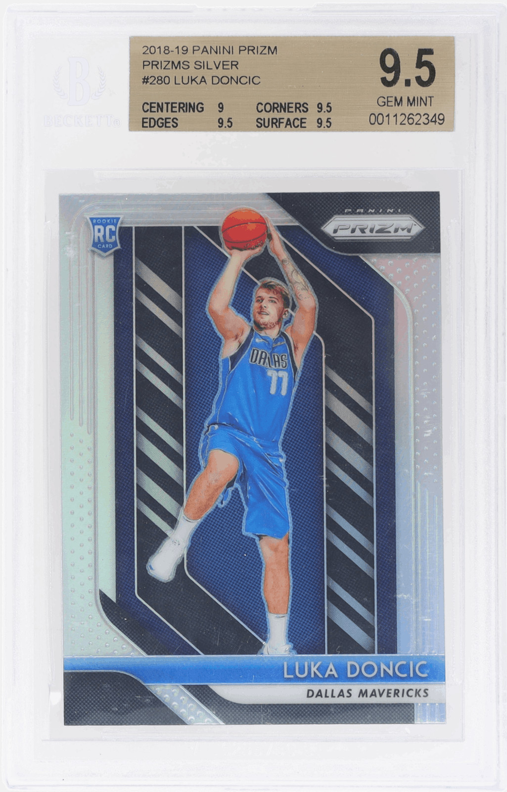 Luka Doncic 2018 Prizm #280 Silver Price Guide - Sports Card Investor