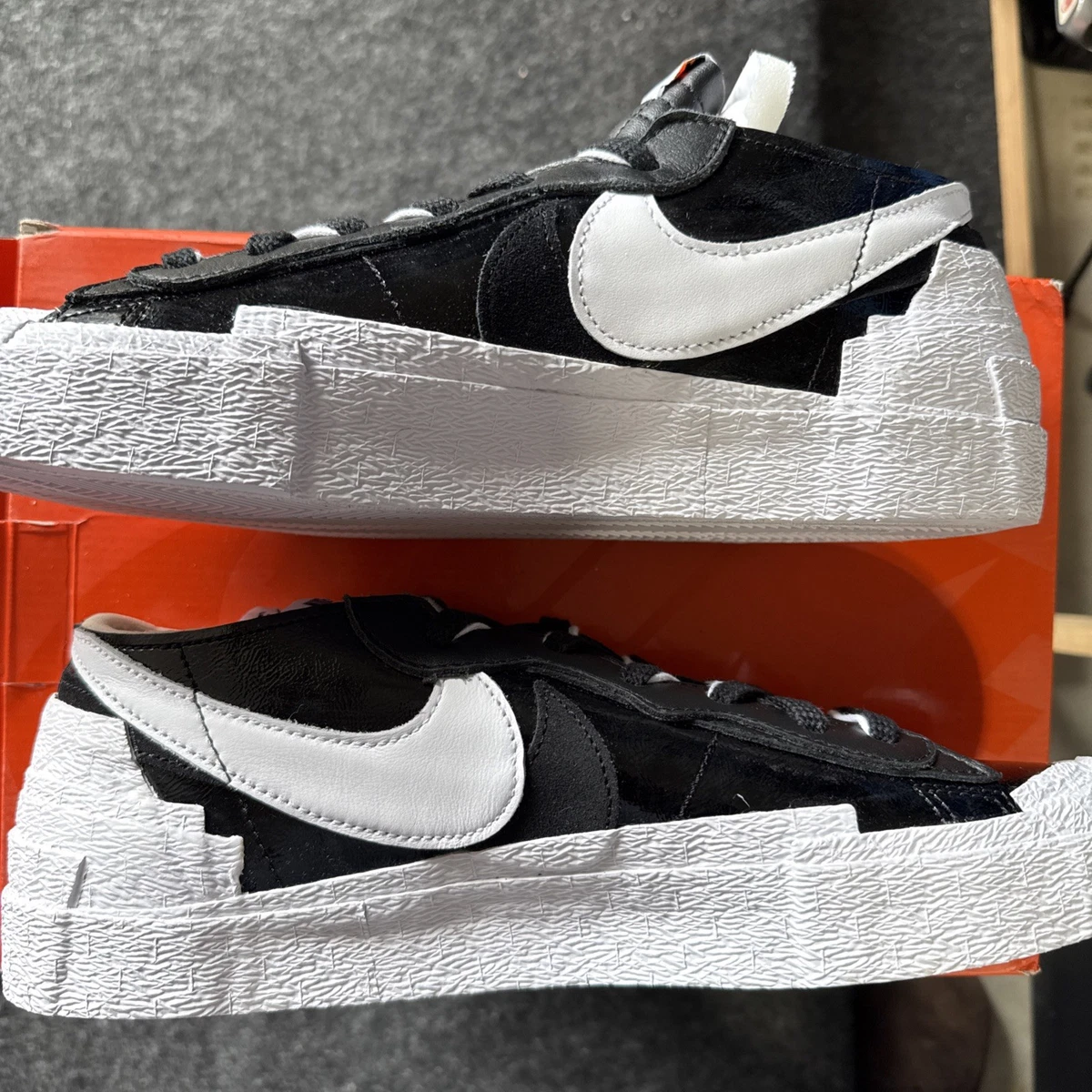 Las mejores ofertas en Nike sacai x Blazer Low White Patent | eBay