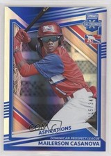 2022 Panini Elite Extra Edition Aspirations Blue 215/349 Mailerson Casanova 00gy