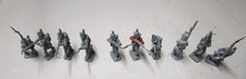 Vintage Metal Toy Soldiers 10 Count