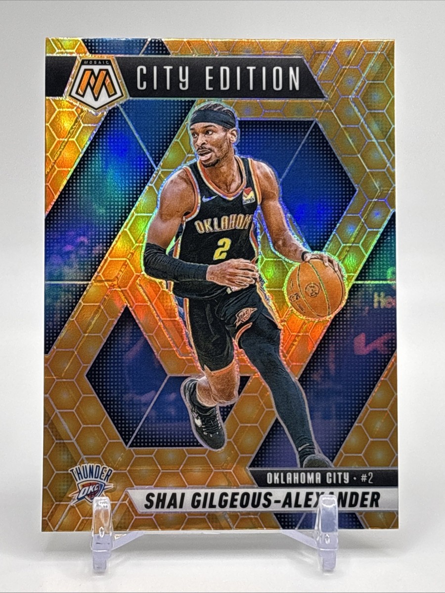 2024-25 Mosaic City Edition #289 Shai Gilgeous-Alexander Honeycomb