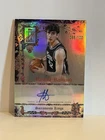 Topps Signature Class 2026 Maxime Raynaud Rookie Manuscripts Refractor Auto /100